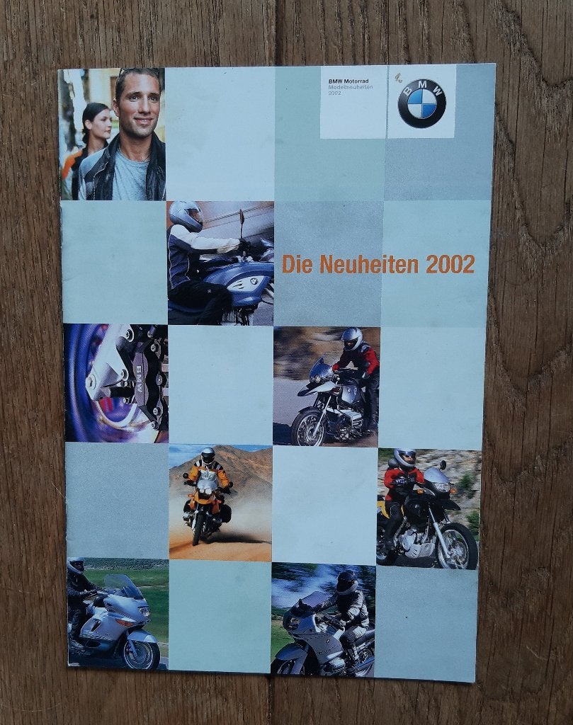 BMW Motorrad brochure 'Die Neuheiten 2002', Ophalen of Verzenden, BMW