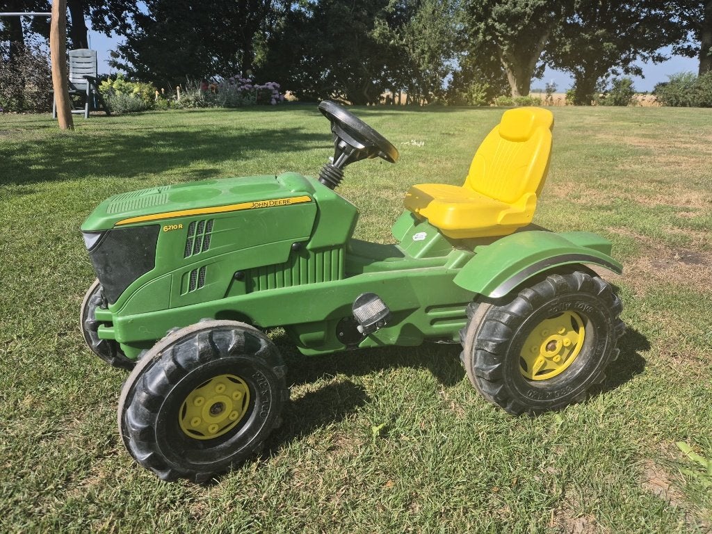 speelgoed traptrekker John Deere 6210R, Kinderen en Baby's, Ophalen, Zo goed als nieuw, Trapvoertuig