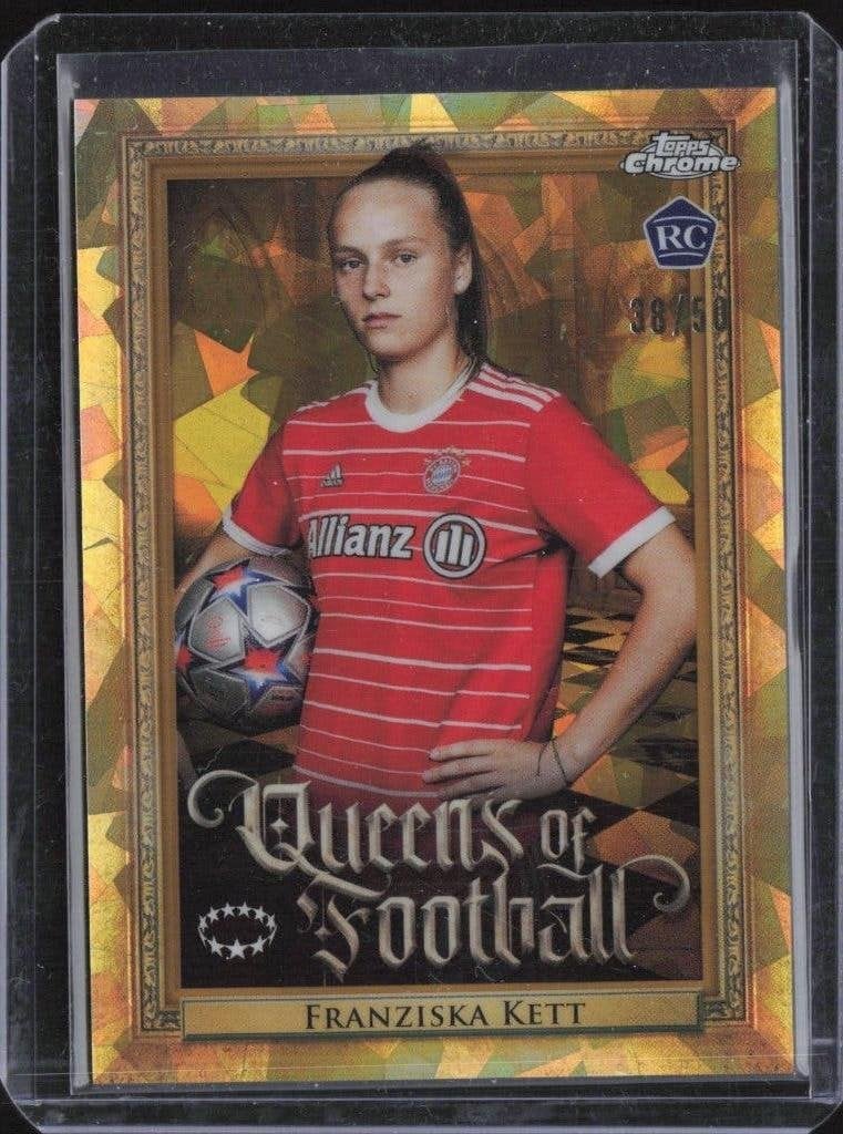 Franziska Kett RC /25 Topps Queens of Football Bayern, Ophalen of Verzenden, Zo goed als nieuw, Plaatje