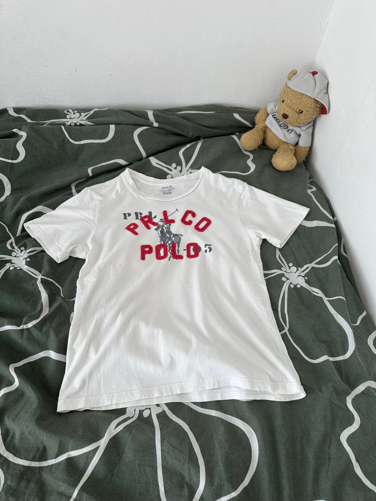 Polo Ralph Lauren T-shirt, Ophalen of Verzenden, Zo goed als nieuw, Maat 46 (S) of kleiner, Wit