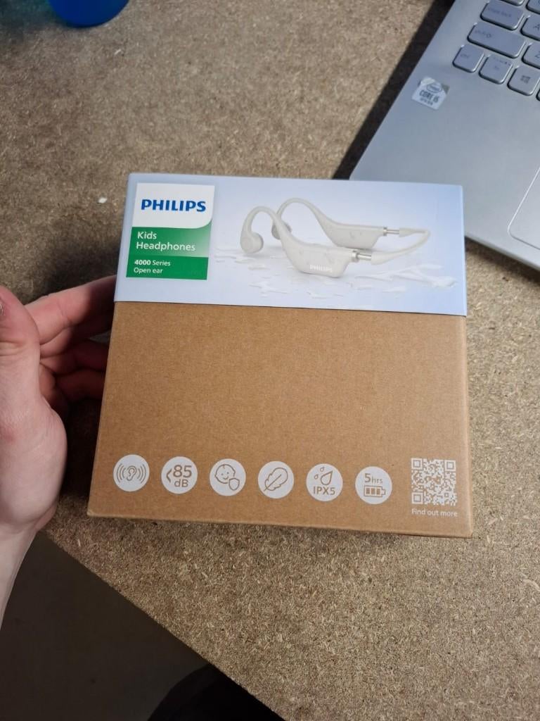 Philips TAK4607 - koptelefoon - Bone conduction DLS18964, Audio, Tv en Foto, Koptelefoons, TP-Vision Europe, Nieuw, Draadloos