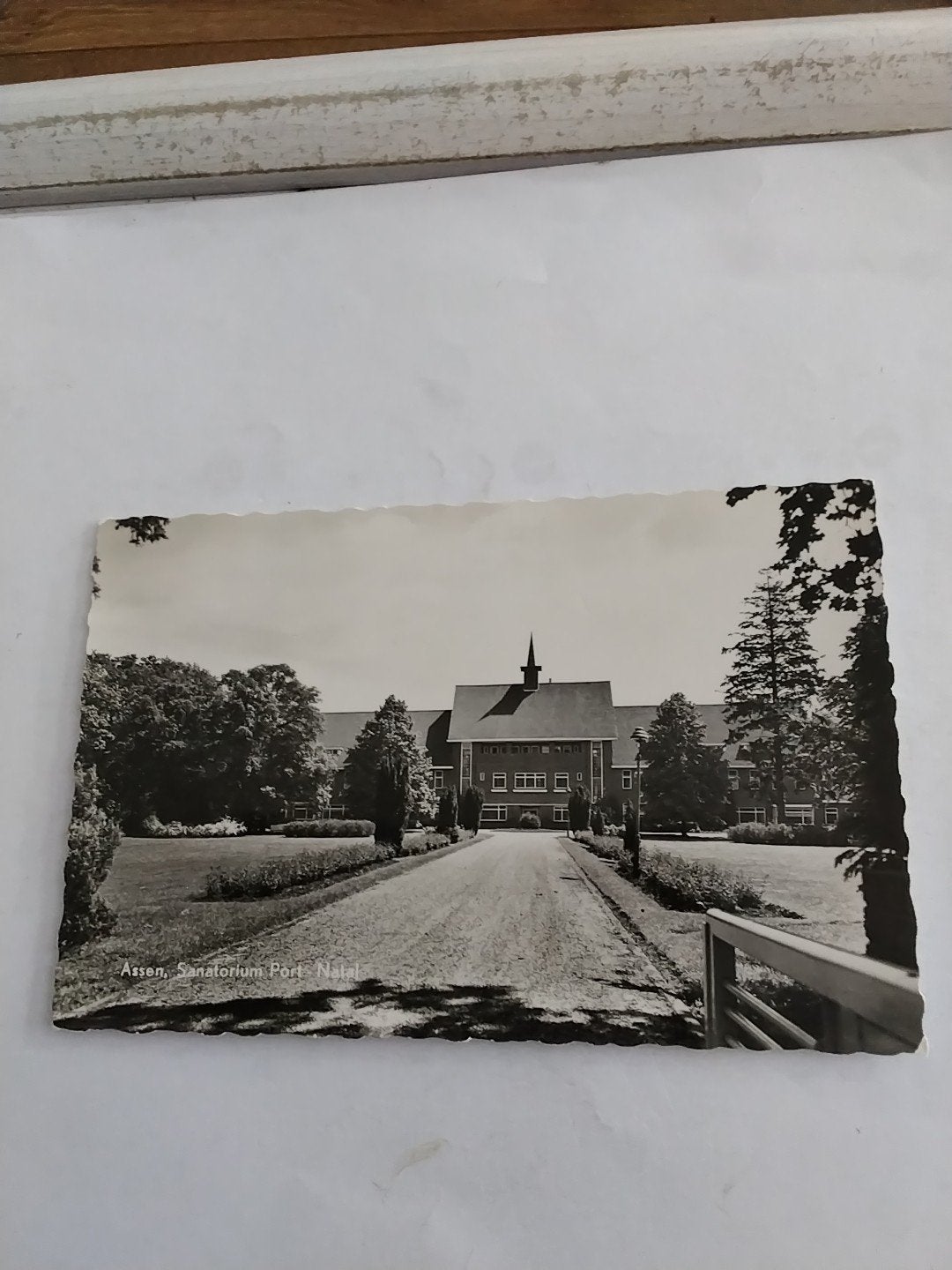 Ansichtkaart Assen, Sanatorium Port Natal (ongelopen), Ophalen of Verzenden, 1920 tot 1940, Ongelopen, Drenthe