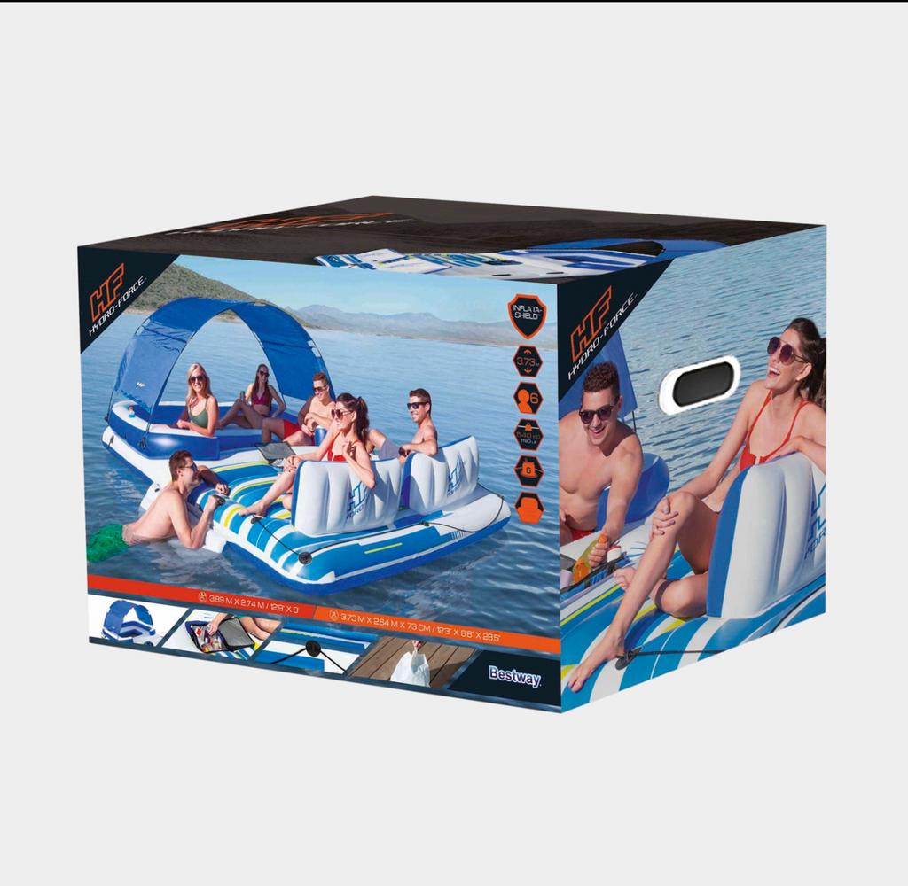 Bestway hydro force tropical breeze island, Ophalen of Verzenden, Nieuw
