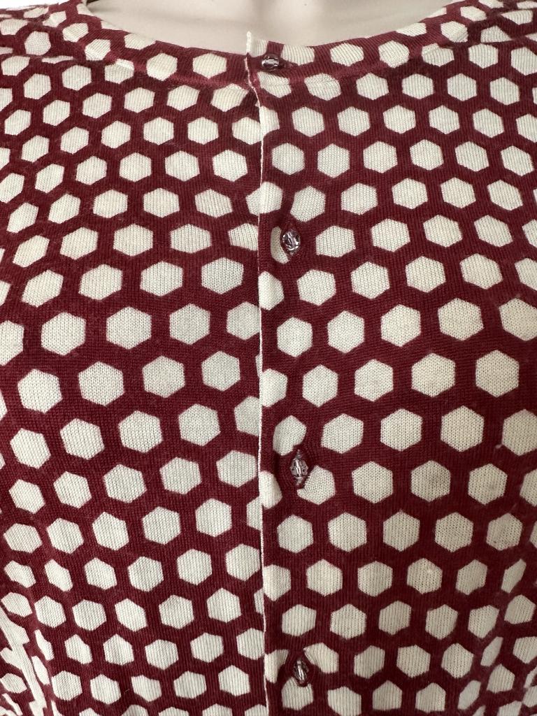 Escada vest L, Kleding | Dames, Ophalen of Verzenden, Zo goed als nieuw, Rood