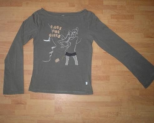 Grijsgroen shirt van RFG, Rags for Girls, Jongen of Meisje, Ophalen of Verzenden, Zo goed als nieuw