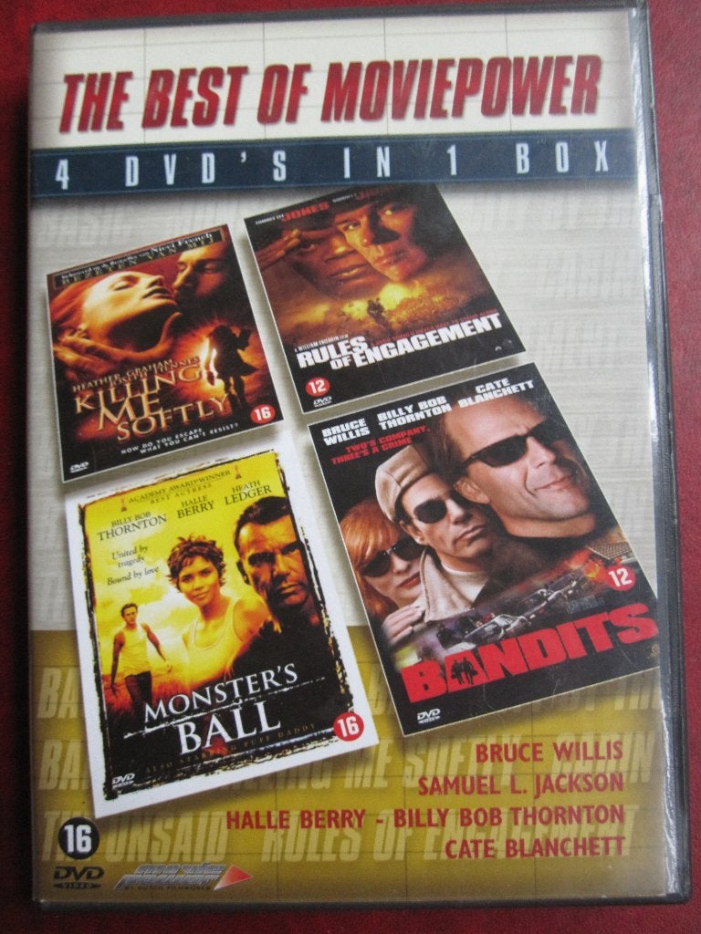 The Best of Moviepower - 4 DVD's in 1 box, Vanaf 16 jaar, Ophalen of Verzenden, Zo goed als nieuw, Boxset