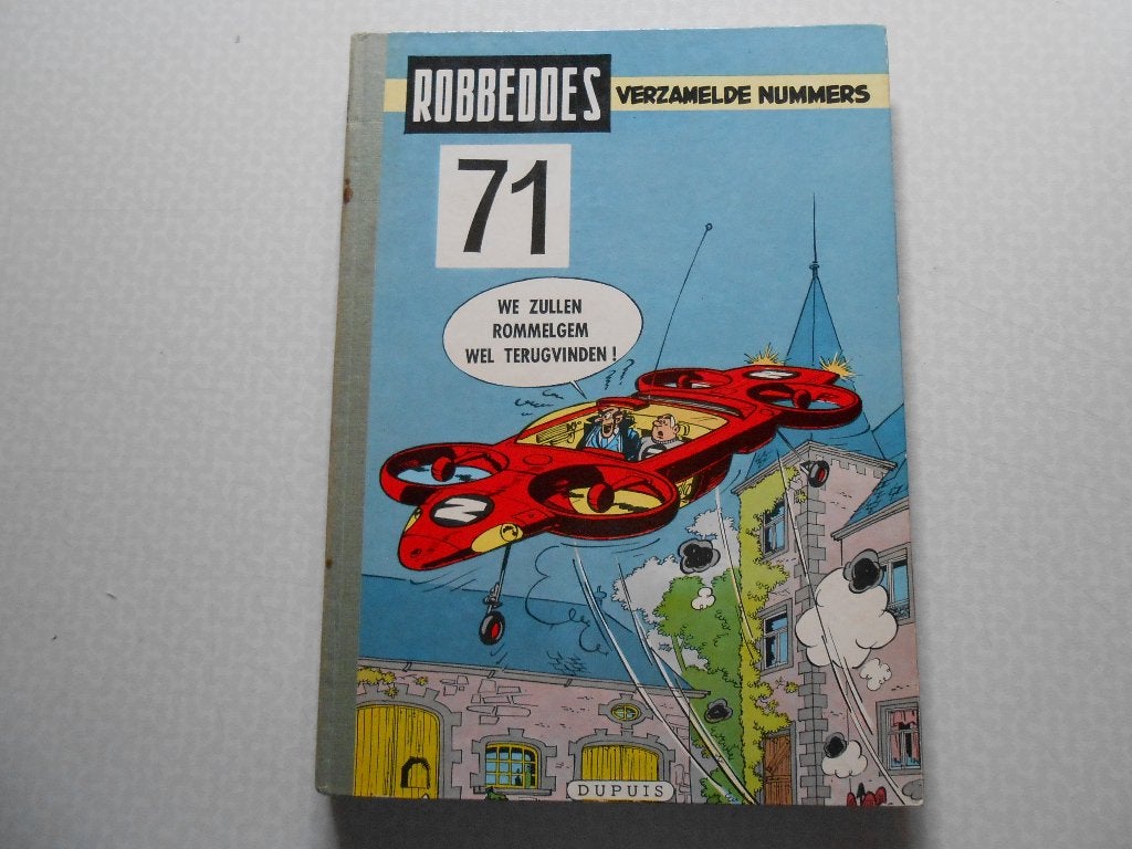 Robbedoes verzamelde nummers 71. 1 ste druk 1959., Eén stripboek, Ophalen of Verzenden, Zo goed als nieuw