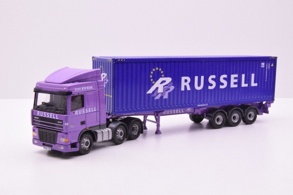 DAF XF  ''  Russell ''  Corgi, Ophalen of Verzenden, Gebruikt, Bus of Vrachtwagen, Corgi