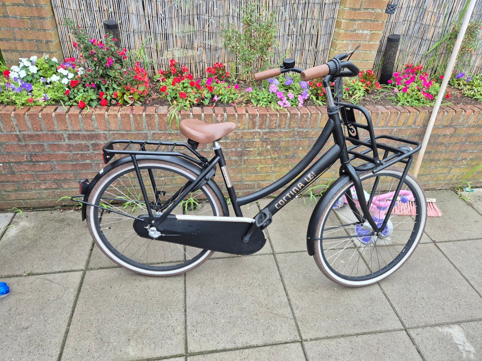 Cortina u4 transportfiets 26 inch, Ophalen, Gebruikt, 26 inch of meer, Versnellingen