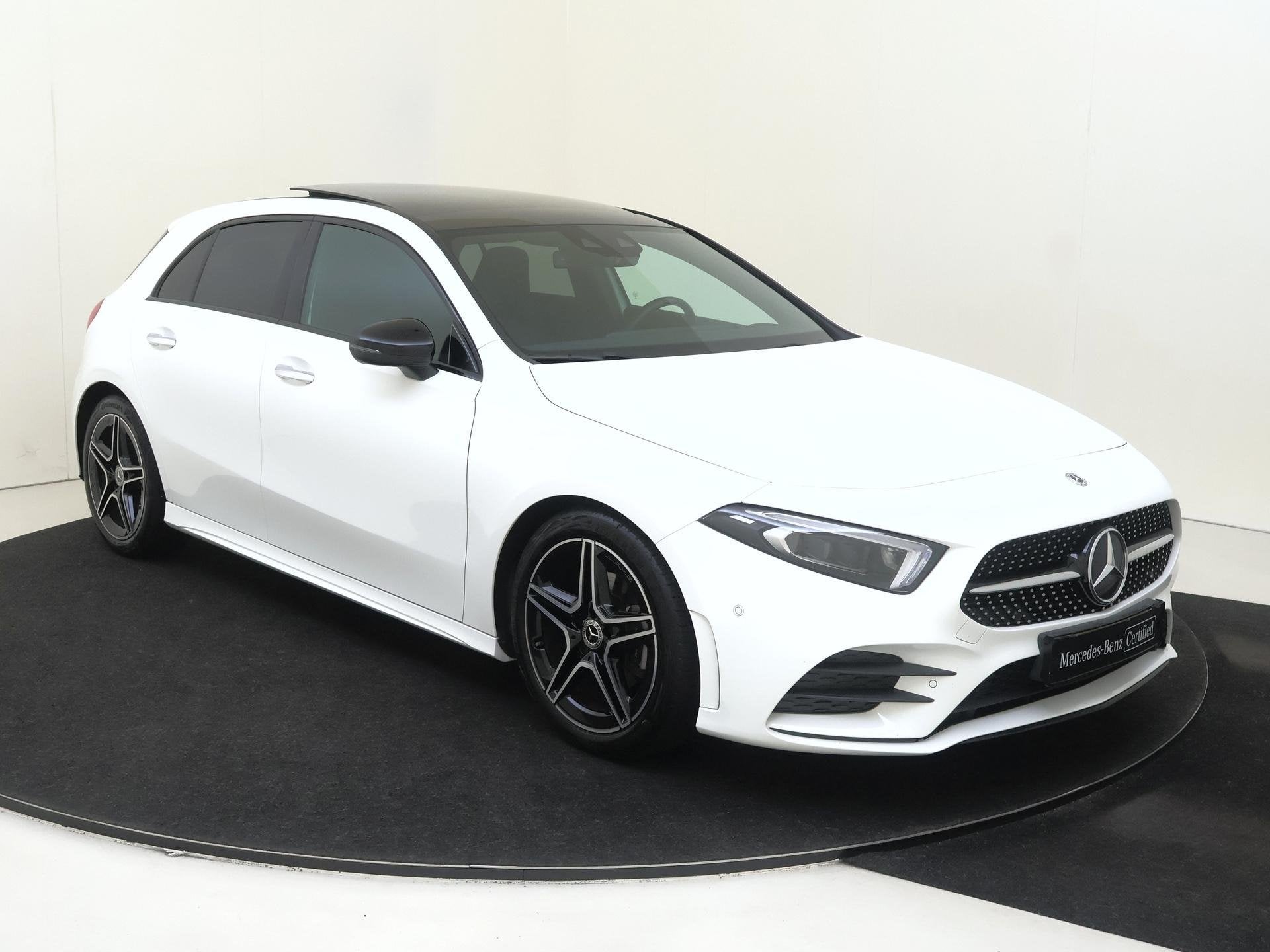Mercedes-Benz A-klasse 180 Business Solution AMG / Panoramad, Auto's, Mercedes-Benz, 136 pk, Gebruikt, 4 cilinders, Automatische klimaatregeling