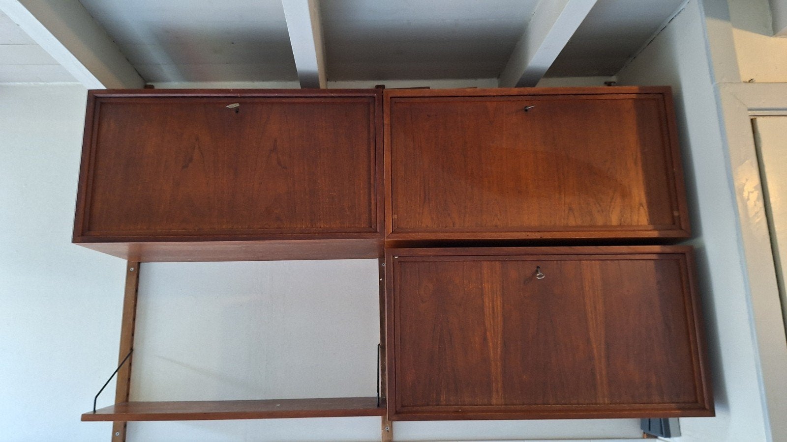 Wandkasten Poul Cadovius, Ophalen, Gebruikt, 25 tot 50 cm