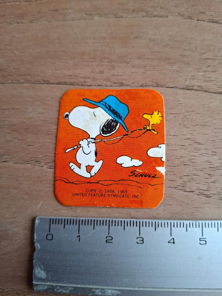 Sticker snoopy, Ophalen of Verzenden, Zo goed als nieuw