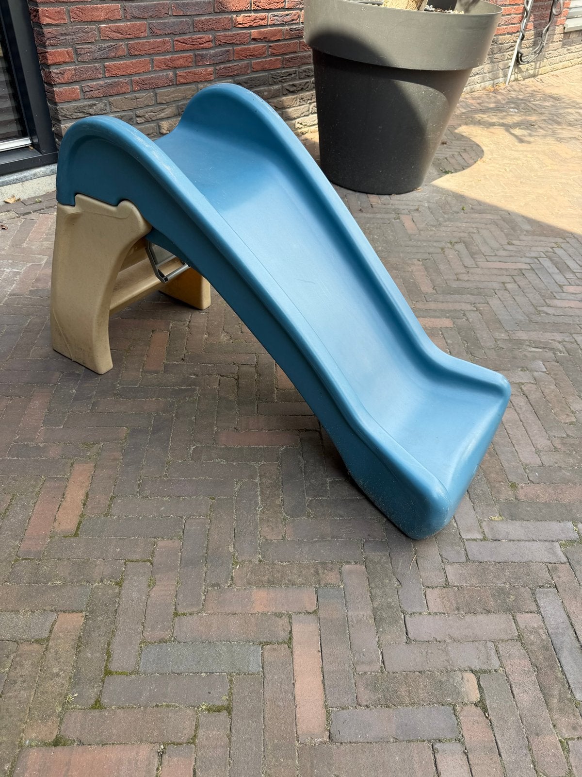 Kinderglijbaan, Ophalen, Gebruikt