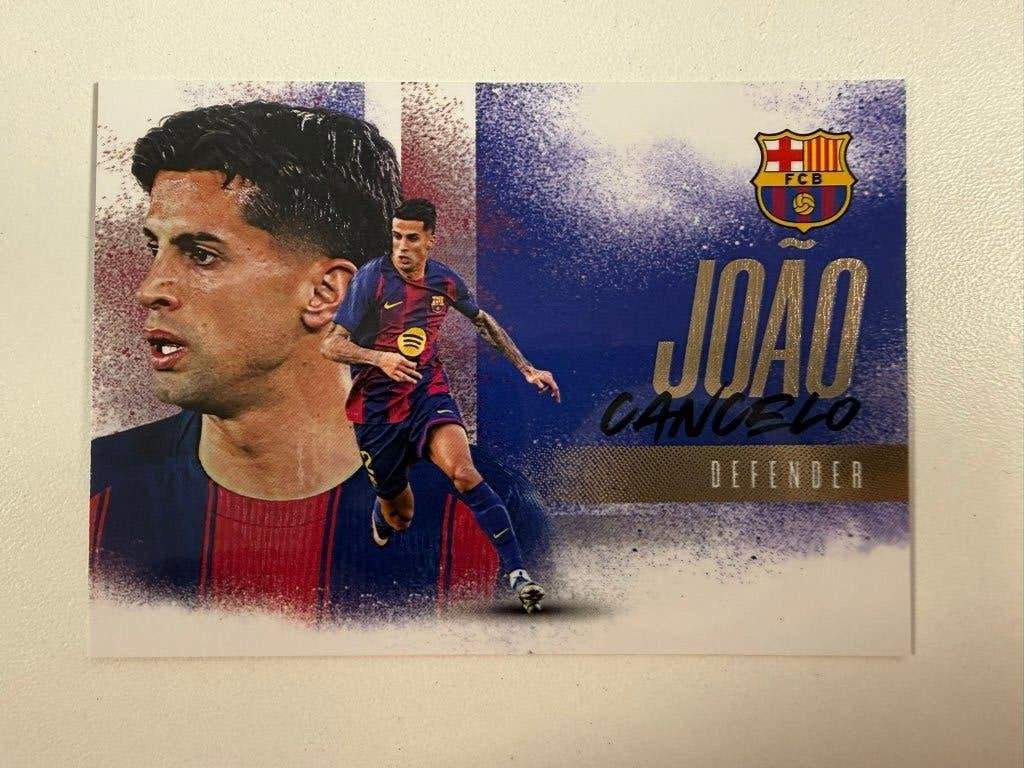 Joao Cancelo Landscape Futera FX Barcelona 2026, Ophalen of Verzenden, Nieuw, Buitenlandse clubs, Poster, Plaatje of Sticker