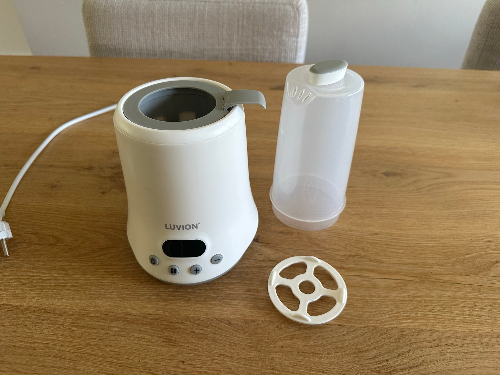 Luvion flessenwarmer en sterilisator, Ophalen, Flessen- of potjesverwarmer, Luvion, Zo goed als nieuw