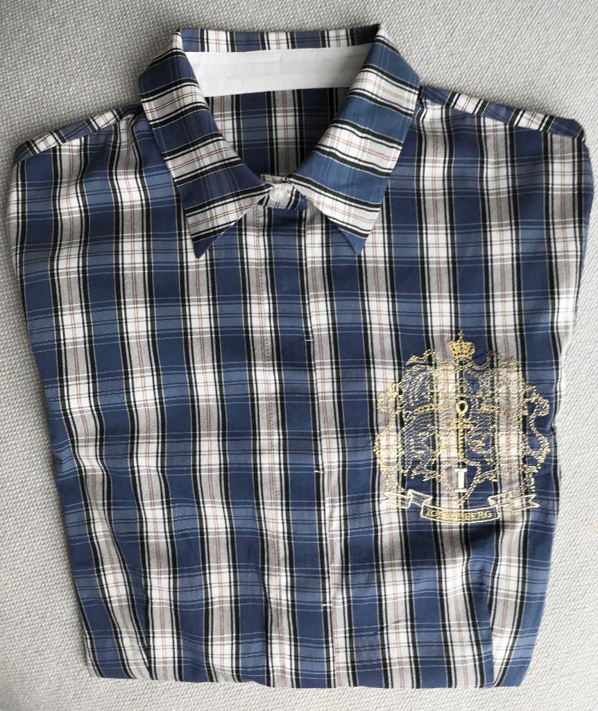 Blouse Iceberg, Italië, Maat 38/40 (M), Blauw, Ophalen of Verzenden, Zo goed als nieuw