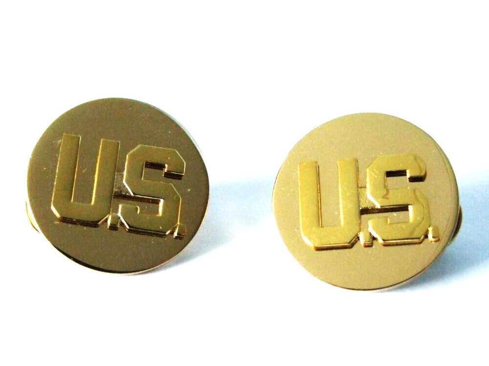 Embleem,Kraagspiegels,Set,US,Army,Disc,WWII, Verzamelen, Verzenden, Landmacht, Amerika, Embleem of Badge