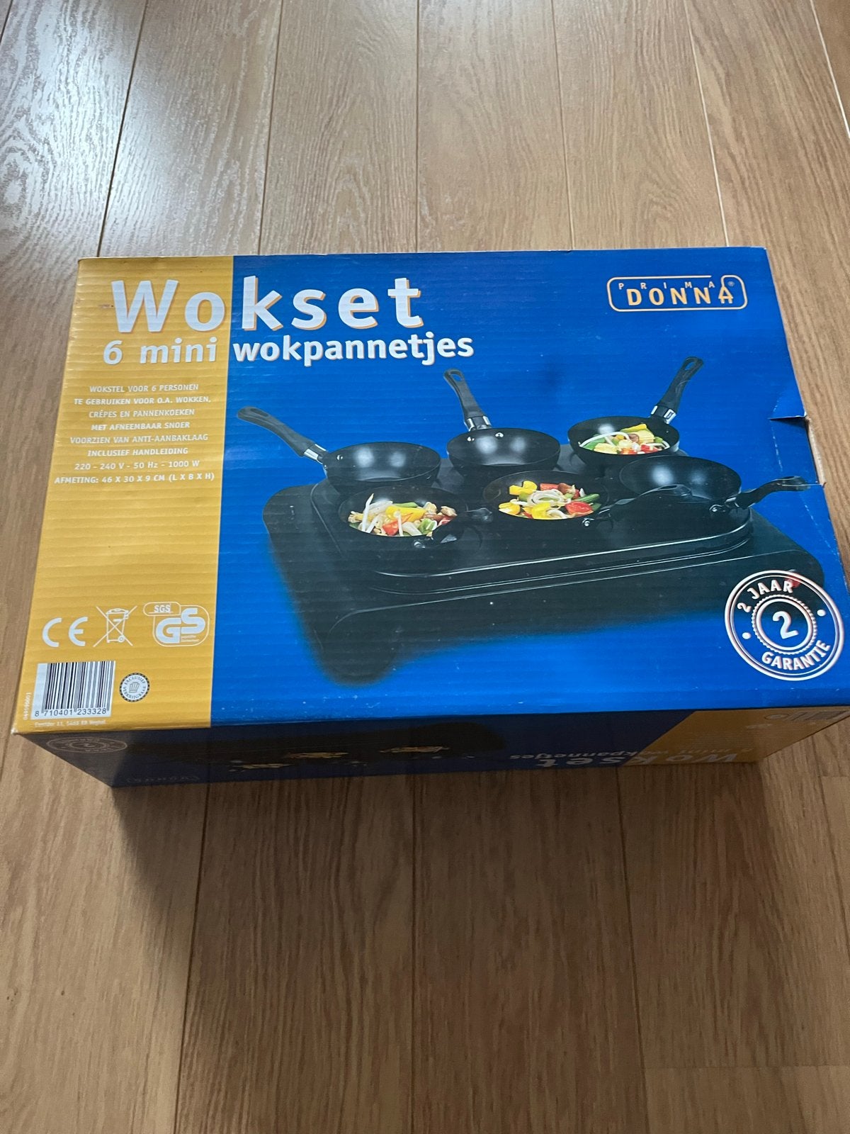 Wokset 6 mini wokpannen - Nieuw in doos, Ophalen, Nieuw