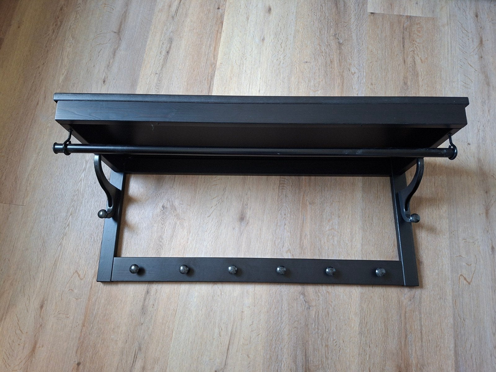 Ikea kapstok Hemnes, Ophalen, Gebruikt, Hout, Wandkapstok