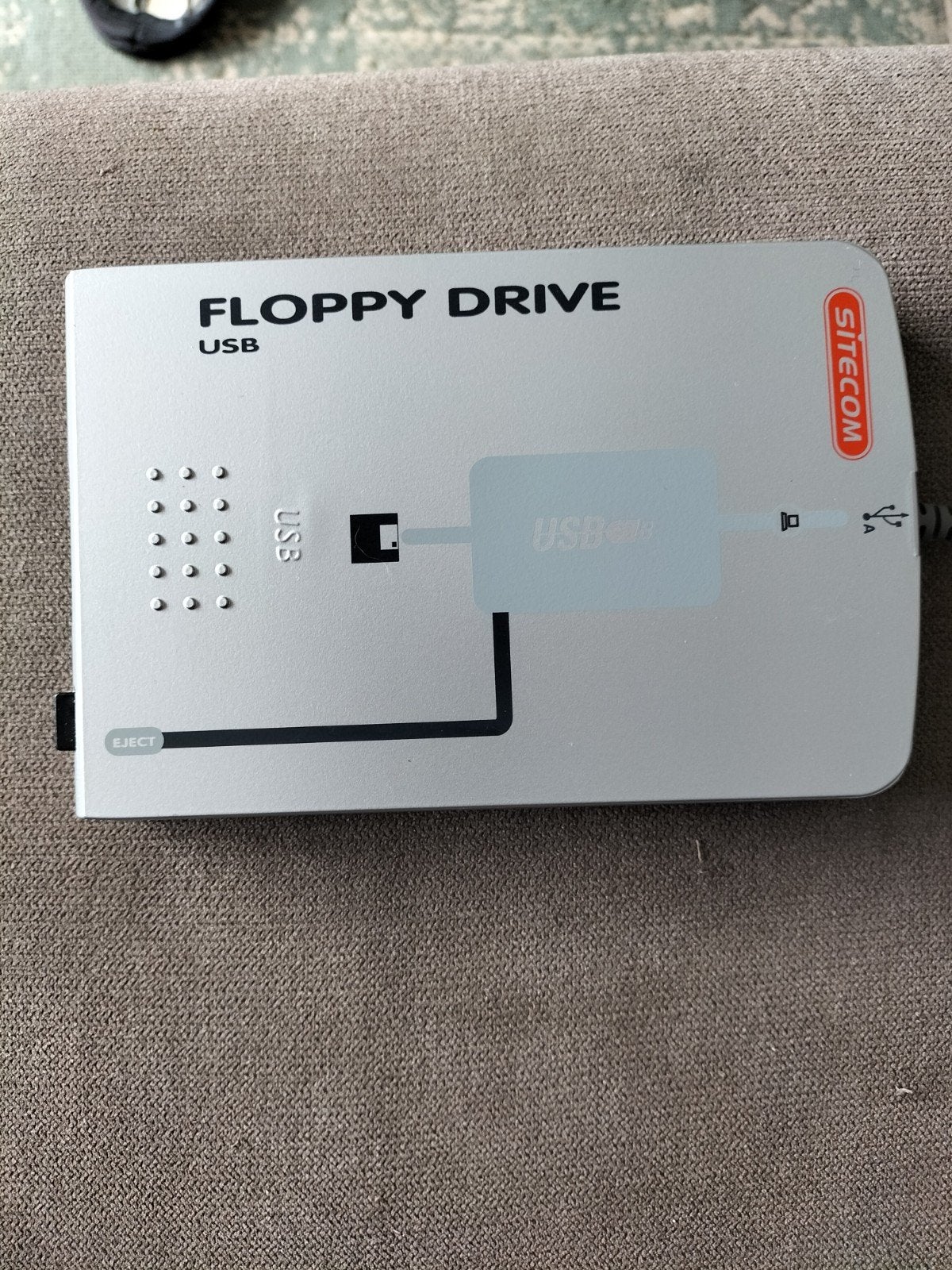 Externe USB Floppy Drive - Sitecom, Zo goed als nieuw, Extern, Overig, MacOS