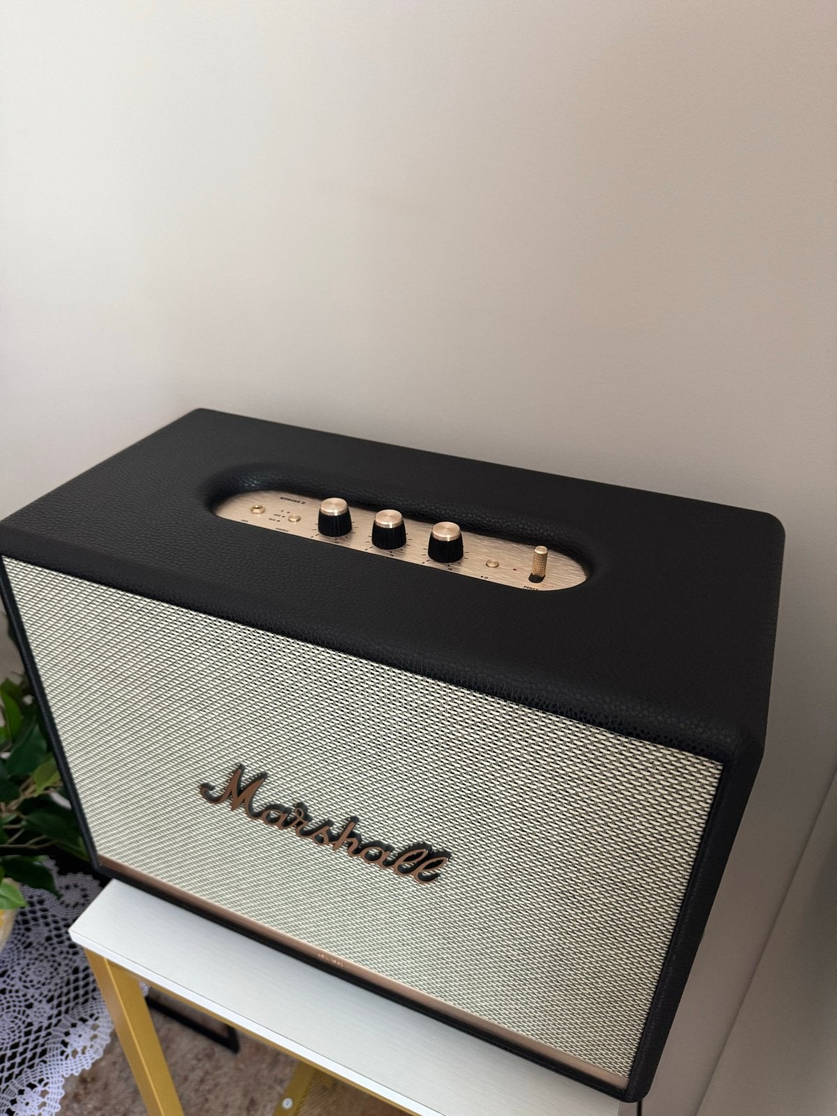 Marshall Woburn II Bluetooth Speaker - Zwart, Overige typen, Zo goed als nieuw, 120 watt of meer, Ophalen