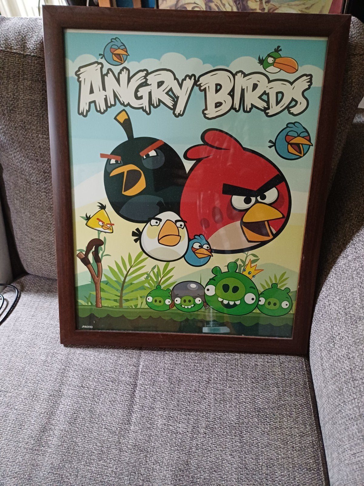 angry birds poster inclusief lijst, Ophalen, Film en Tv