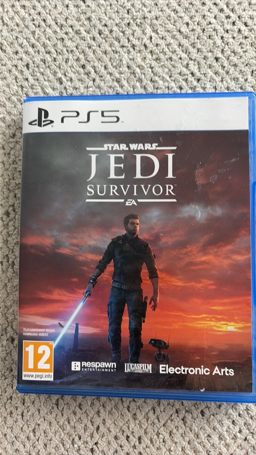 PS5 Star Wars Jedi: Survivor, Spelcomputers en Games, Games | Sony PlayStation 5, Ophalen of Verzenden, Zo goed als nieuw, Overige genres