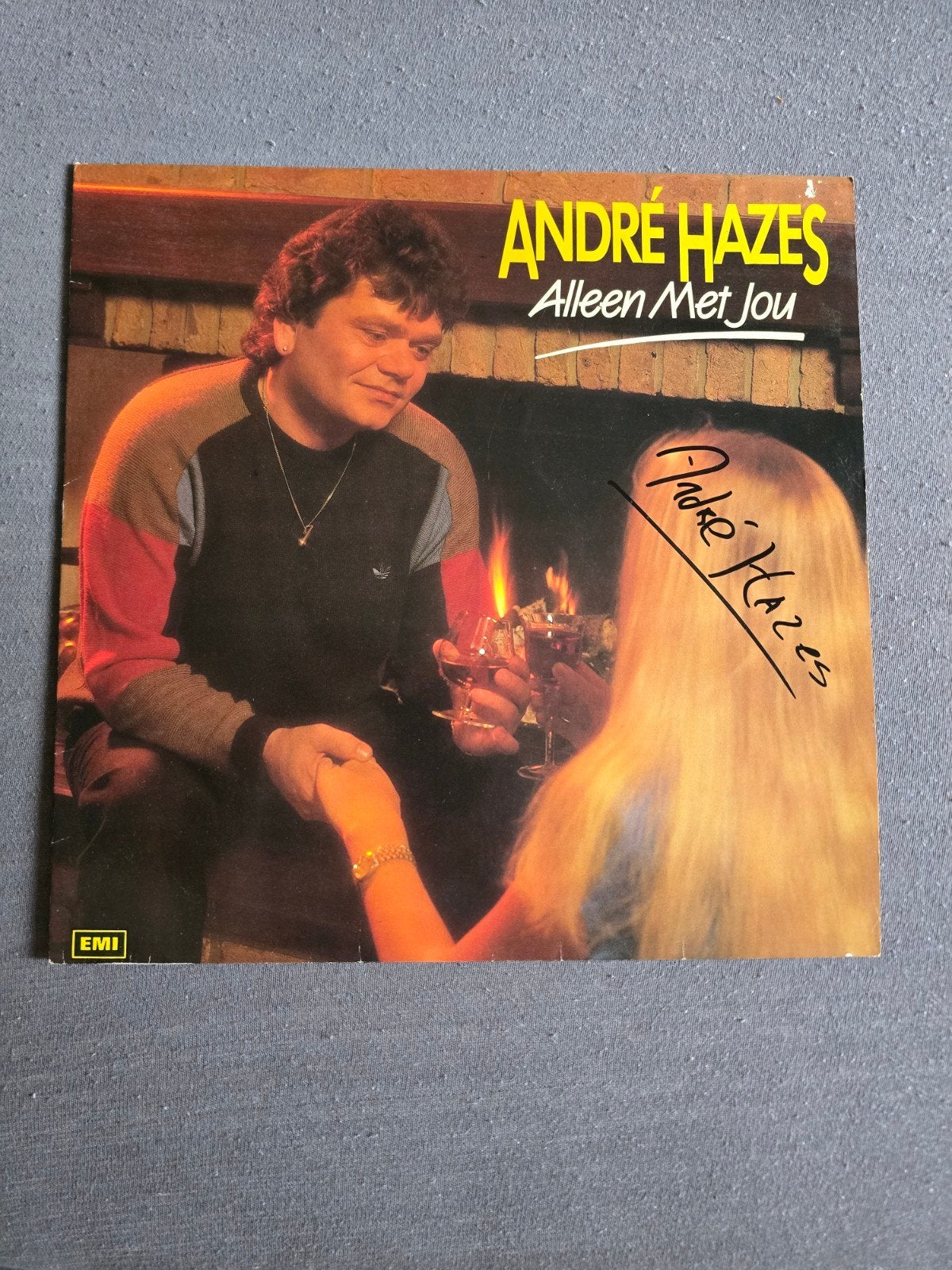 Andre Hazes GESIGNEERD 2., Ophalen of Verzenden, Zo goed als nieuw, Overige formaten, Levenslied of Smartlap