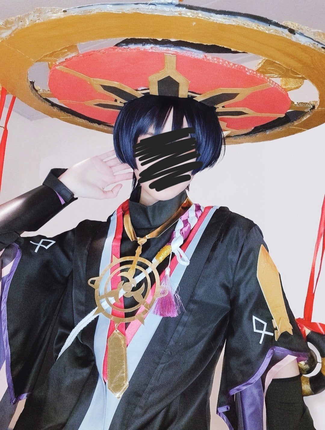 scaramouche cosplay (Genshin Impact), Verzenden, Gebruikt, Overige typen