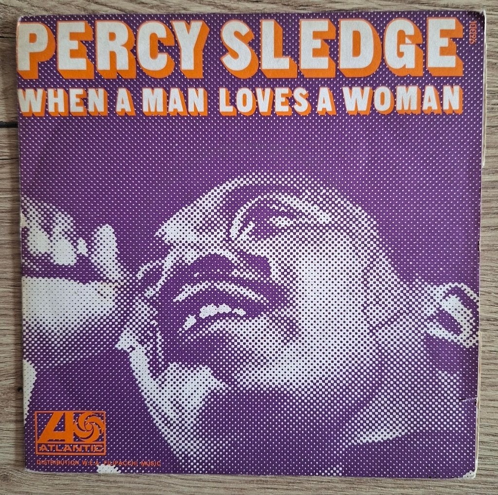 Percy Sledge Franse single When A Man Loves A Woman, Cd's en Dvd's, Ophalen of Verzenden, Gebruikt, 7 inch, Pop