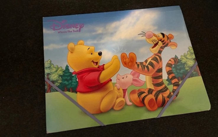 winnie the pooh map, Ophalen of Verzenden, Winnie de Poeh of vrienden, Overige typen