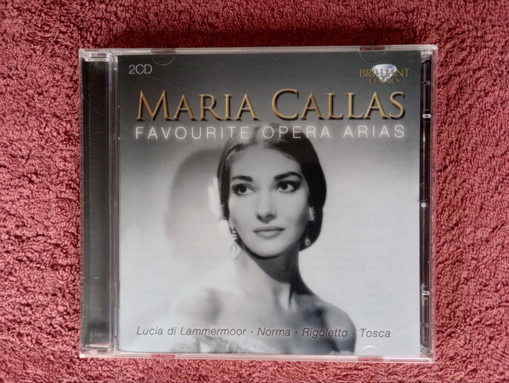 Maria Callas - Favorite Opera Arias 2CD, Gebruikt, Met libretto, Opera of Operette, Ophalen of Verzenden