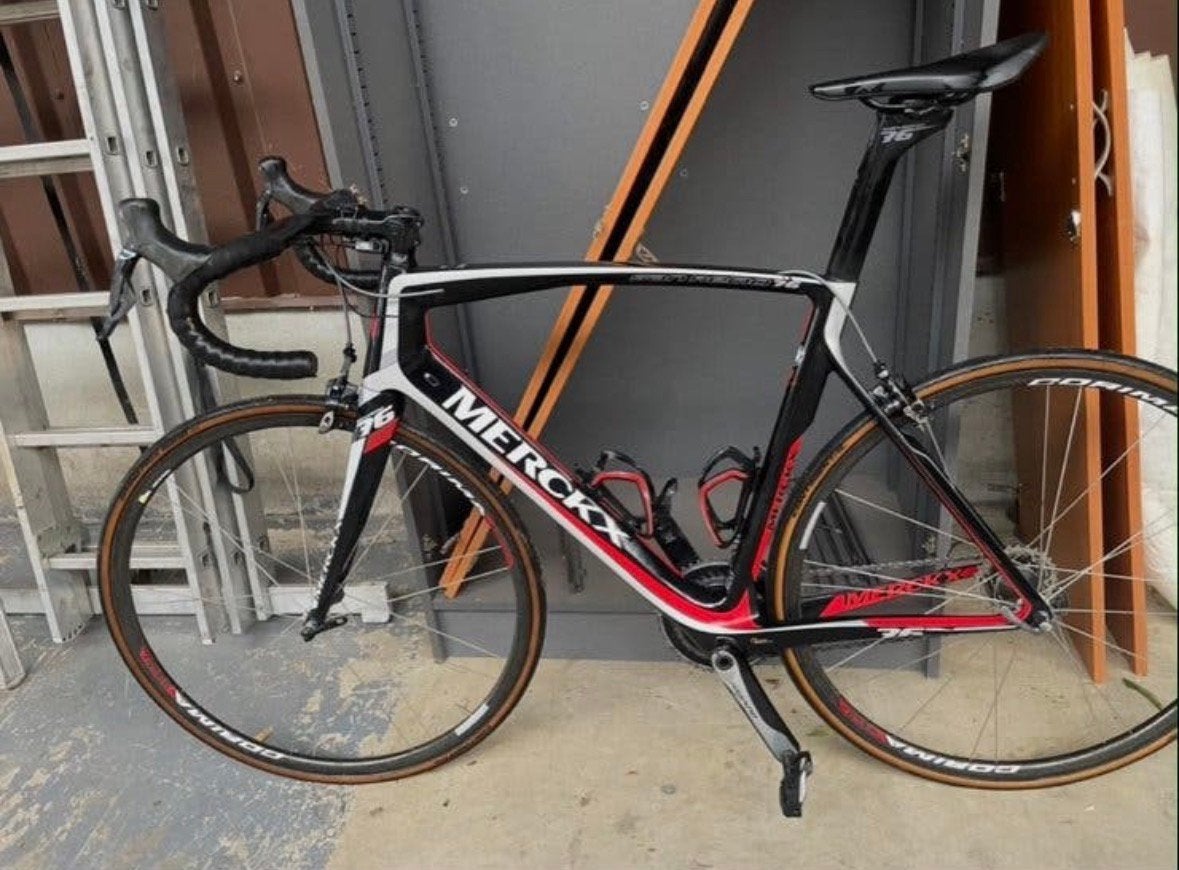Eddy Merckx San Remo 76 racefiets met Shimano Dura-Ace Di2, Fietsen en Brommers, 28 inch, Carbon, Zo goed als nieuw, Meer dan 20 versnellingen