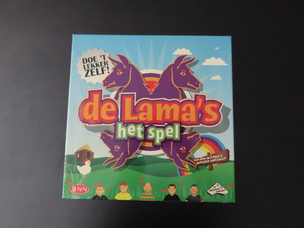 De Lama's Het Spel - Doe 't Lekker Zelf!, Drie of vier spelers, Ophalen of Verzenden, Zo goed als nieuw, BNN