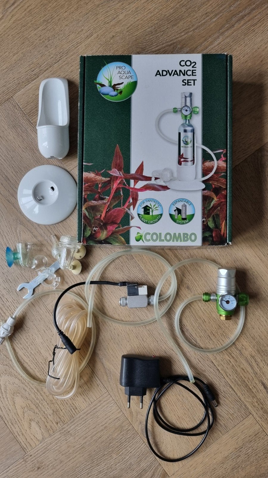 Colombo CO2 set + magneetventiel, Ophalen of Verzenden, Gebruikt, CO₂-systeem