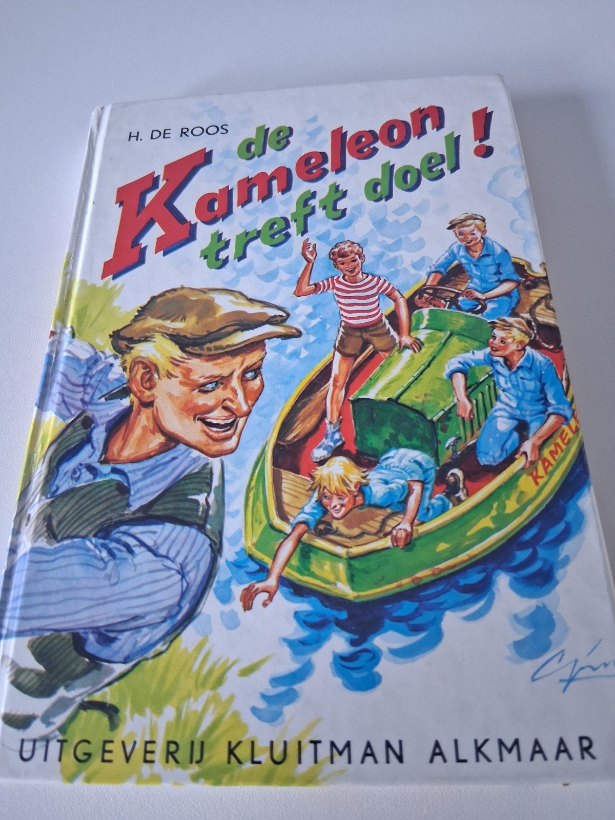 kameleon boek- de Kameleon treft doel, Ophalen of Verzenden, Gelezen