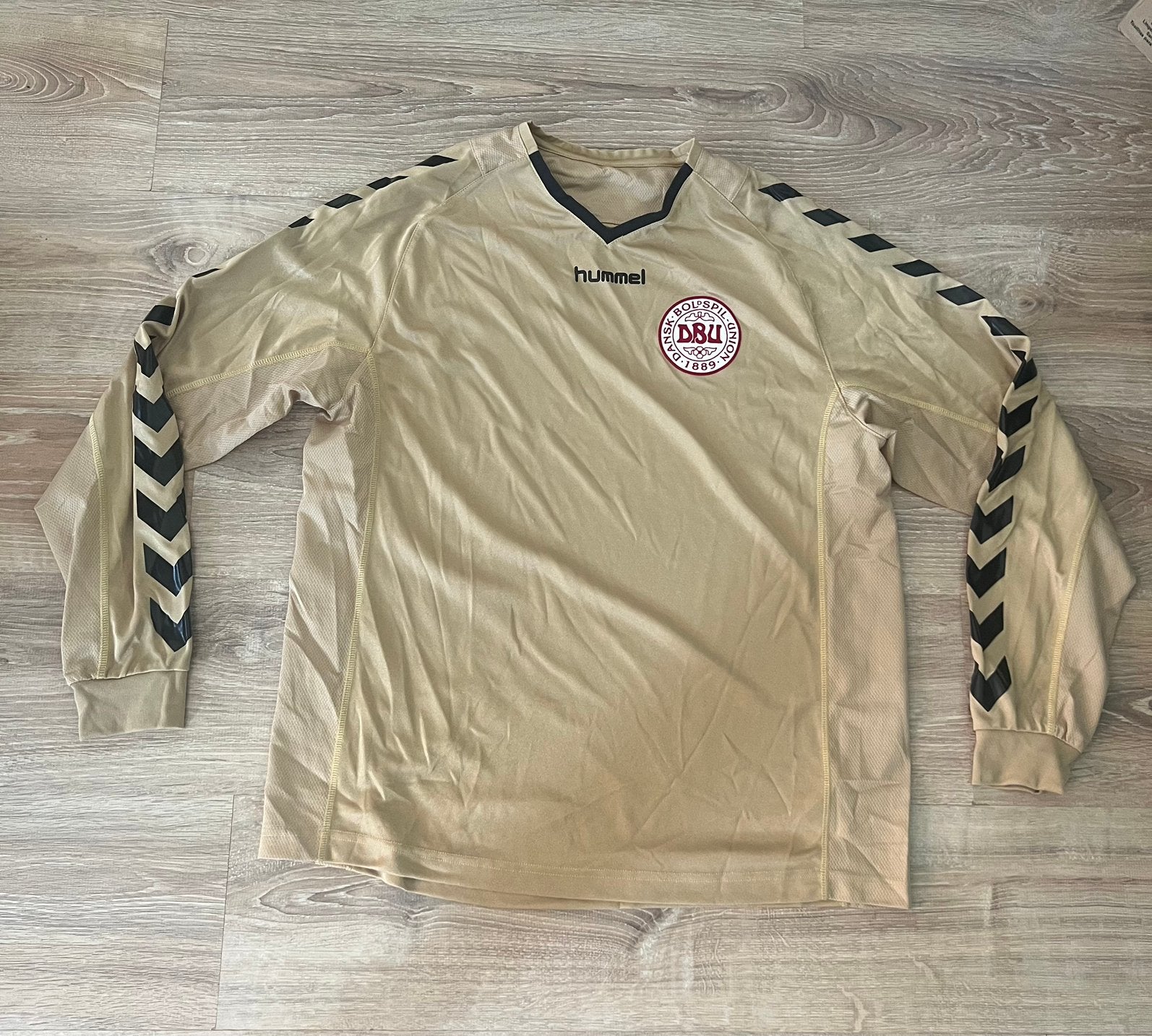 Denemarken keepersshirt 2003 maat M, Ophalen of Verzenden, Zo goed als nieuw, Maat 48/50 (M), Overige kleuren