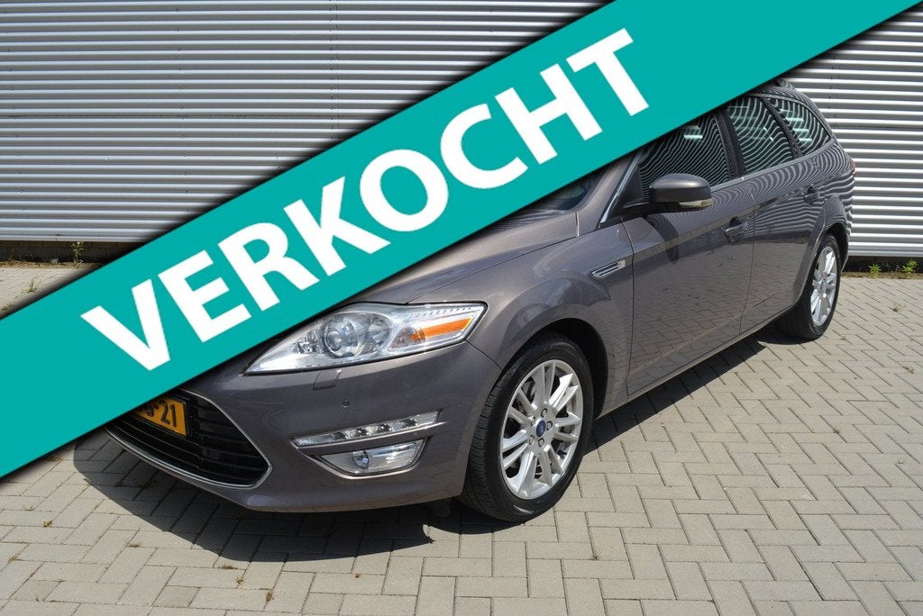 Ford Mondeo Wagon 2.0 EcoBoost Titanium | Navigatie | Xenon, Euro 5, Stof, Gebruikt, 4 cilinders