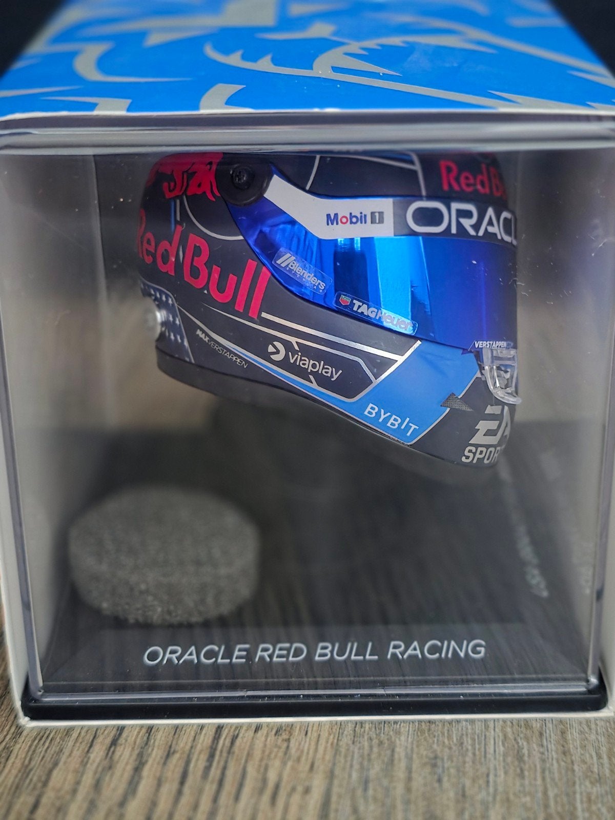 Max Verstappen 2024 Red Bull Formule 1 Mini Helm, Verzamelen, Ophalen of Verzenden, Zo goed als nieuw, Formule 1