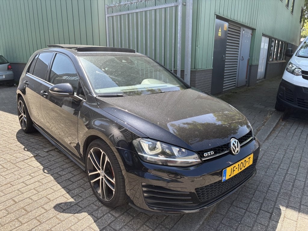 Volkswagen Golf 2.0 TDI GTD schakeld niet! Cearbox!, Auto's, Gebruikt, Euro 6, 4 cilinders, Zwart
