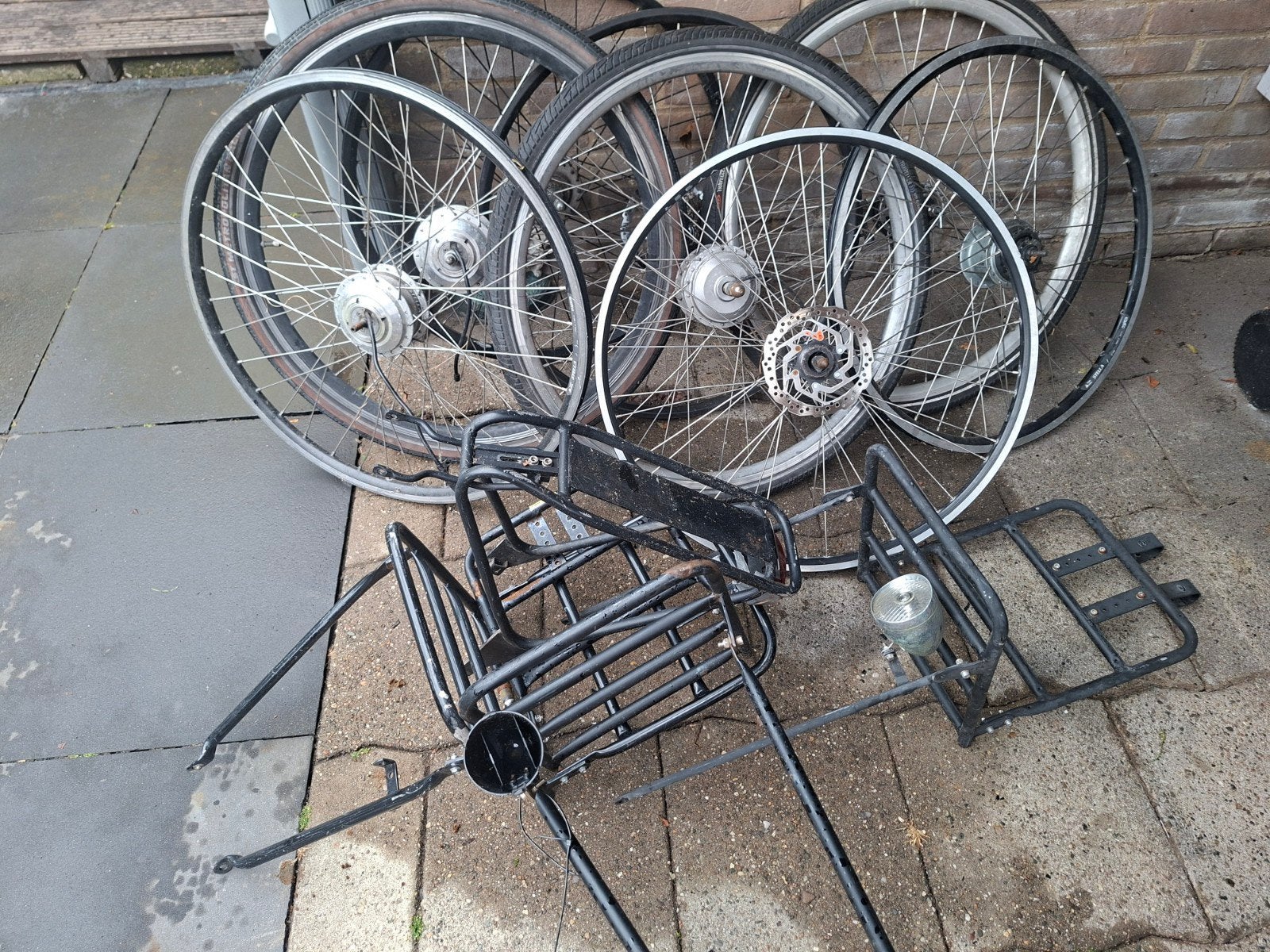 gratis, Fietsen en Brommers, Fietsonderdelen, Ophalen