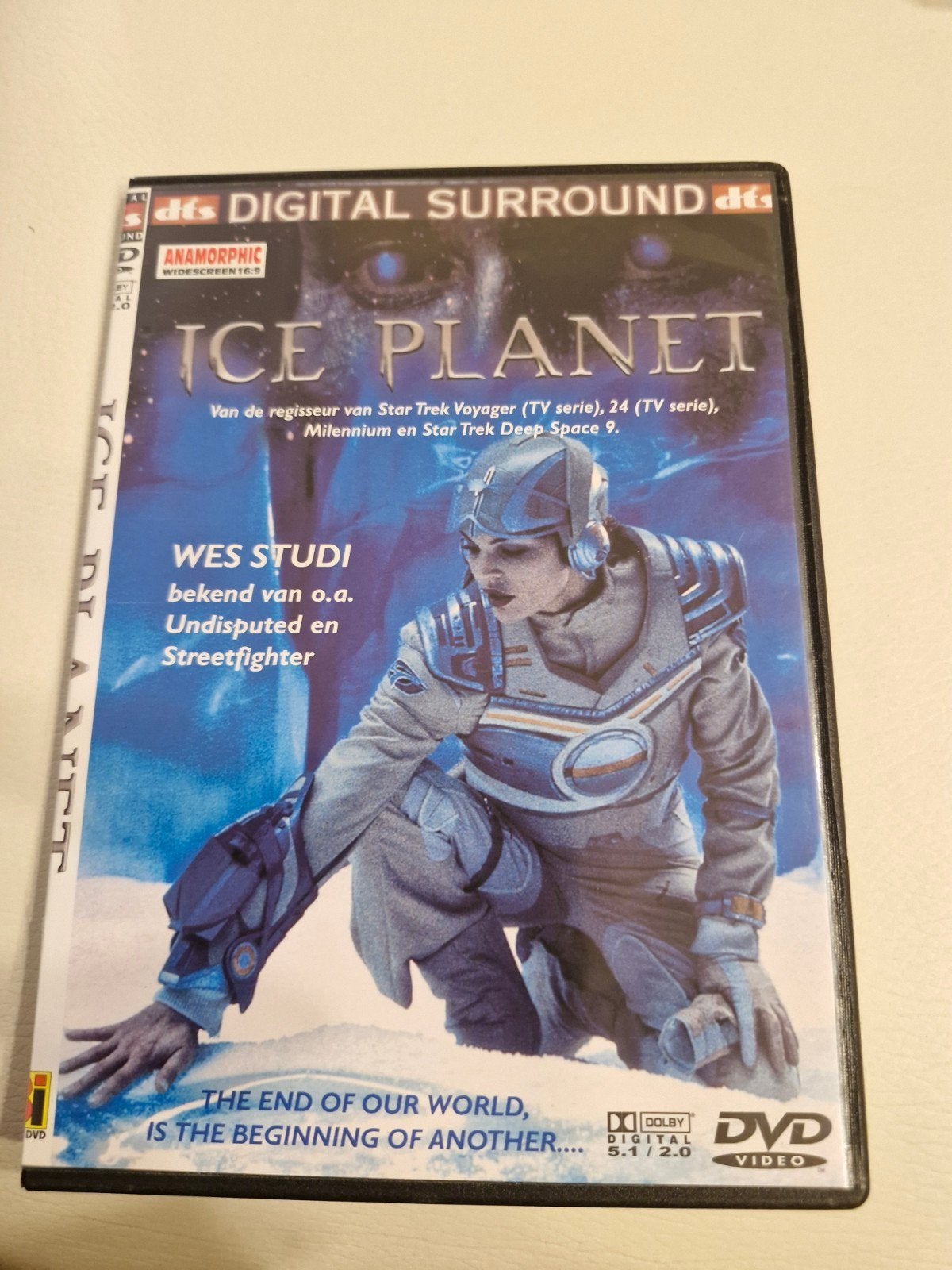 Ice Planet DVD - Sci-Fi Avontuur met Wes Studi, Nederlands, Science Fiction, Vanaf 12 jaar, Gebruikt