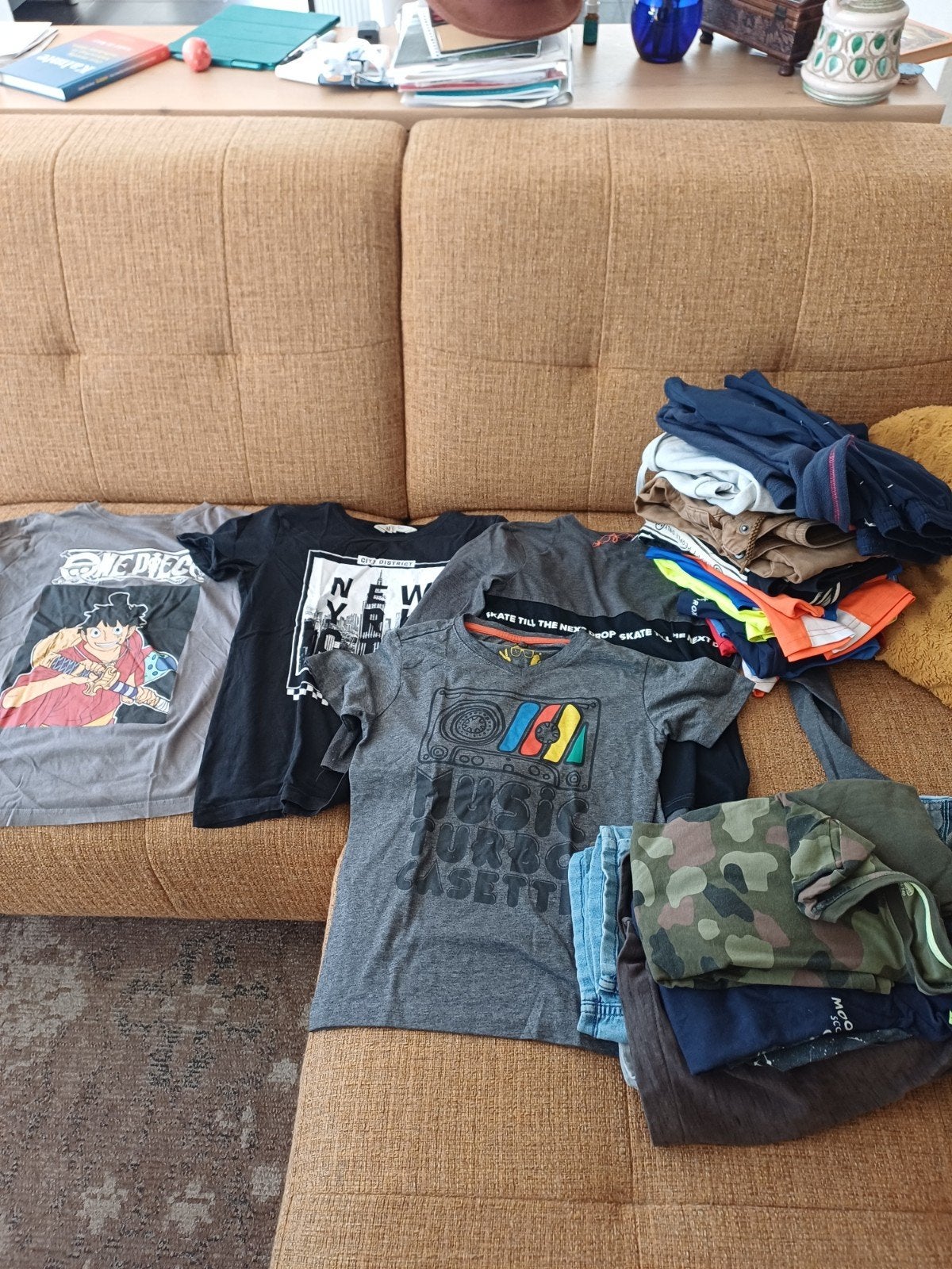 Groot kledingpakket maat 140, Ophalen of Verzenden, Gebruikt, Jongen, Setje