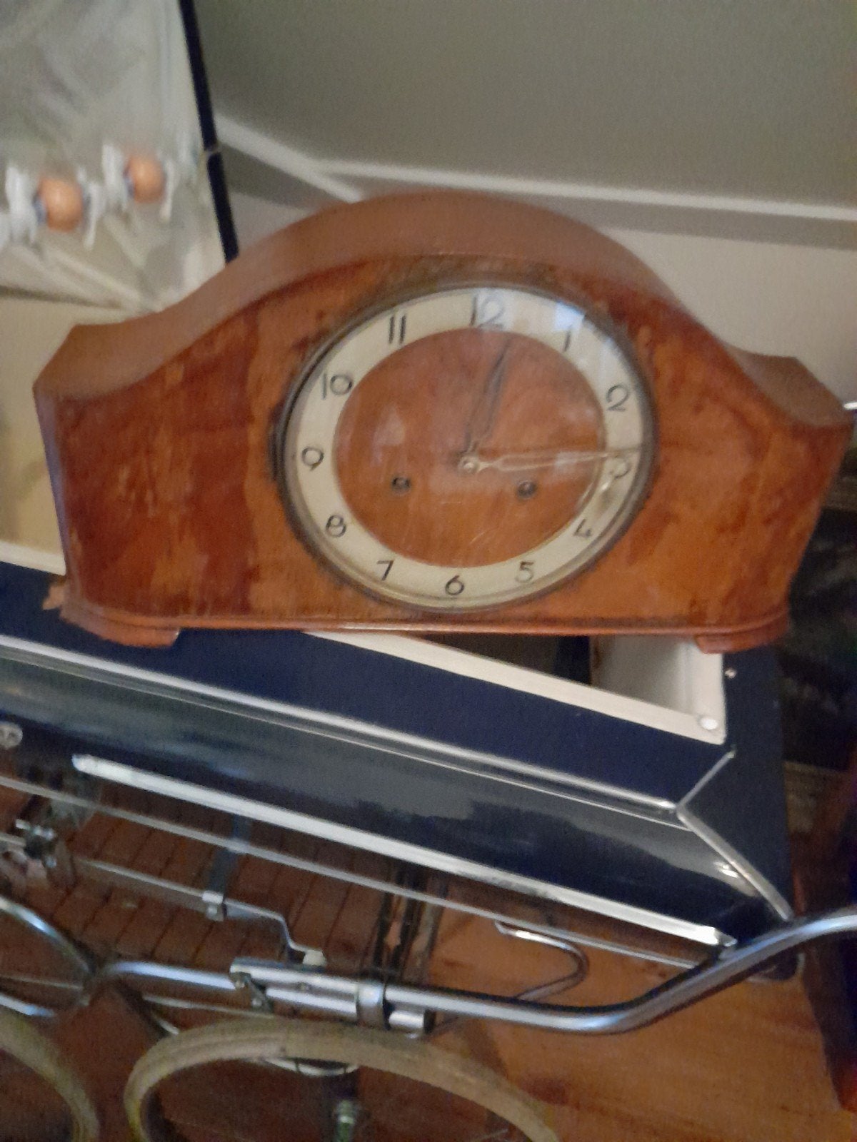 mooie pendule met originele uur werk, Antiek en Kunst, Ophalen of Verzenden