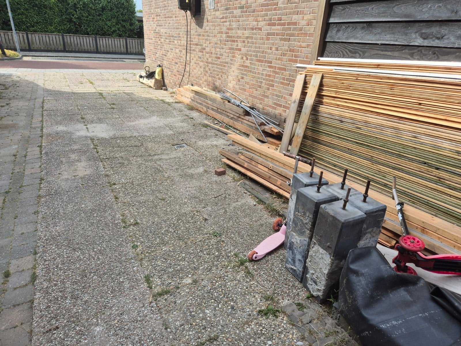 gezocht iemand die overkapping kan neer zetten spoedig, Tuin en Terras, Ophalen