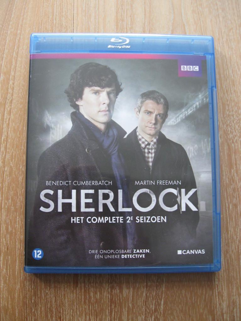 Blu-ray Sherlock Seizoen 2 Benedict Cumberbatch, Cd's en Dvd's, Ophalen of Verzenden, Zo goed als nieuw, Tv en Series