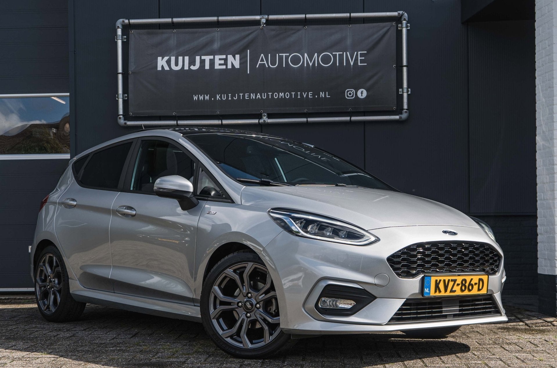 Ford FIESTA 1.0 EcoBoost ST-Line / LED / Pano / Winter pack!, Auto's, Voorwielaandrijving, Dealer onderhouden, Gebruikt, Euro 6