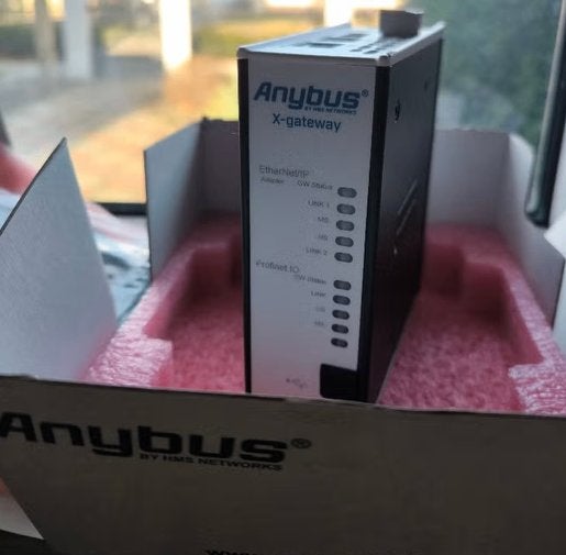 Anybus AB7649 EtherNet/IP Slave Gateway Ethernet, USB 24 V/D, Ophalen of Verzenden, Nieuw