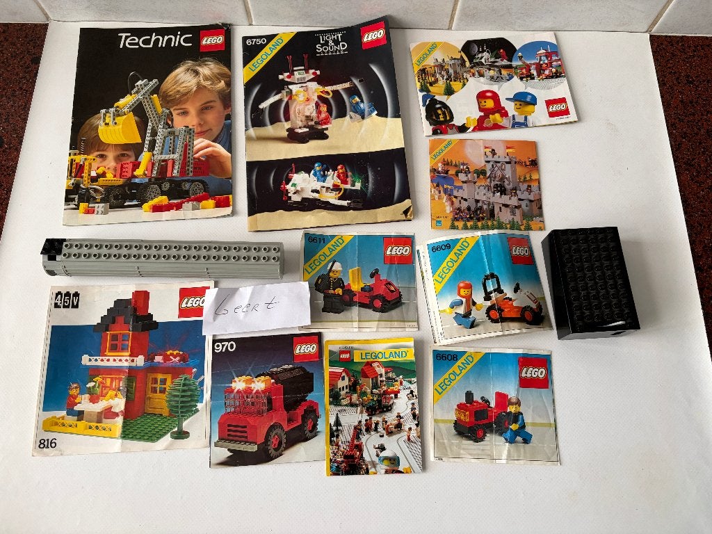 Lego handleidingen instructies, Ophalen of Verzenden, Gebruikt, Meerdere sets, Overige typen