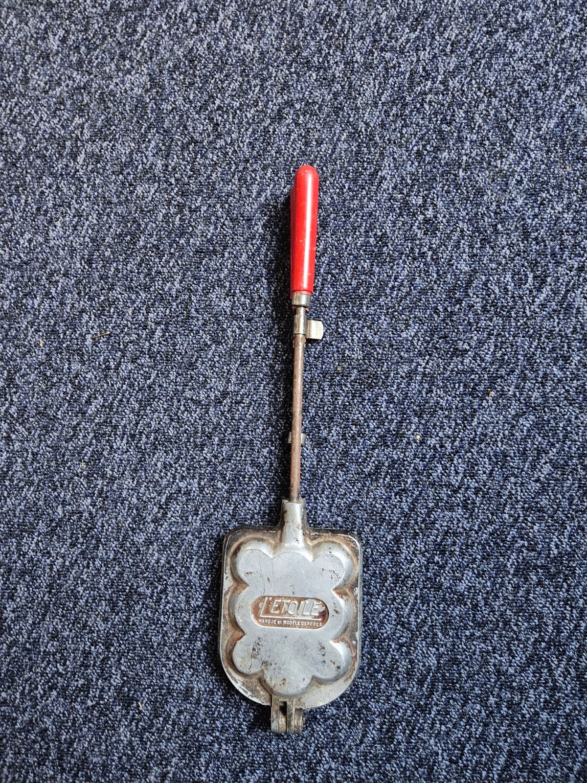 Vintage Frans Tosti IJzer - Letoile, Zilver, Ophalen of Verzenden, Metaal, Overige merken